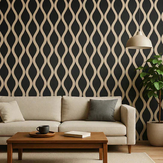 Wave Acoustic Wall Panel Oak