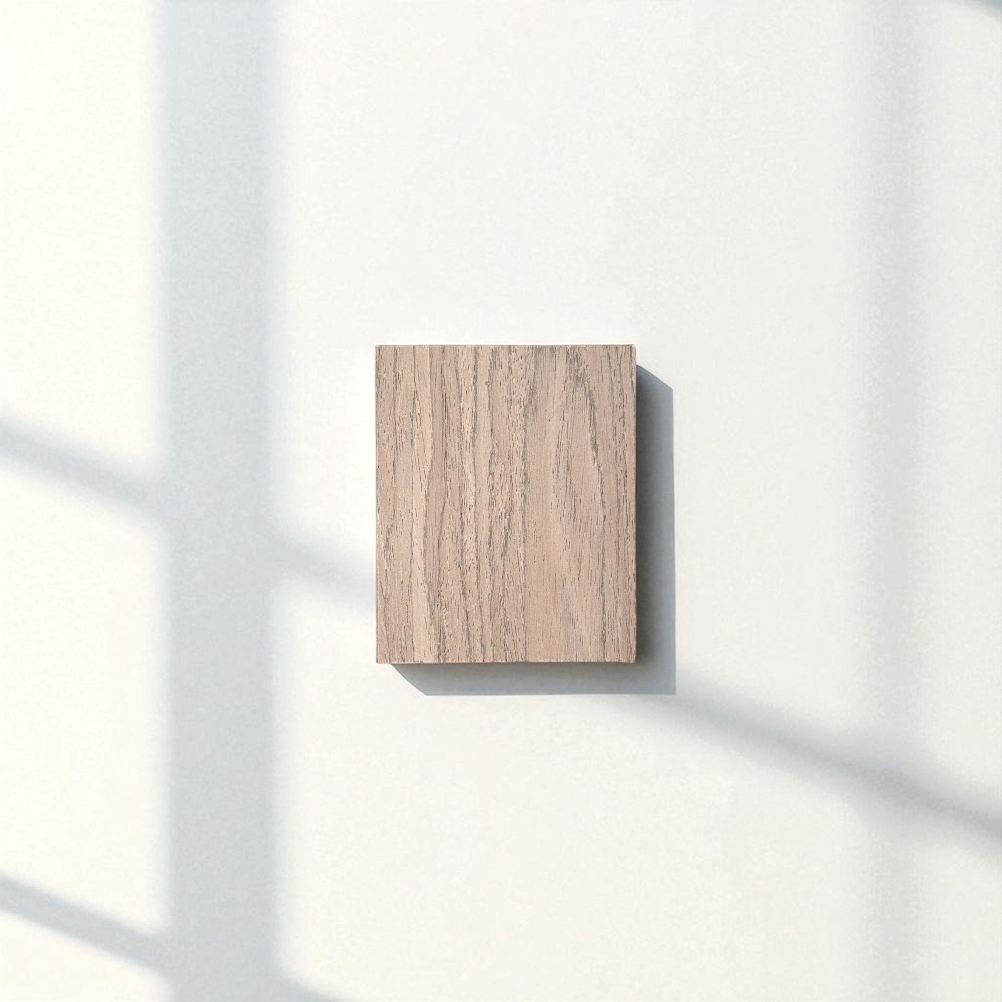 ULTRALIGHT Accent Wall Panel Sample in Walnut, Black Felt