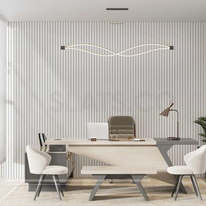 Diamond White Wall Slat Acoustic Panel with Grey Felt Backing